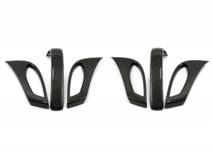 Mercedes Benz SLK Seat Belt Silencer - Carbon Fiber - R172